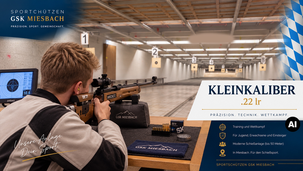 Kleinkaliberschießen bei den Sportschützen GSK Miesbach